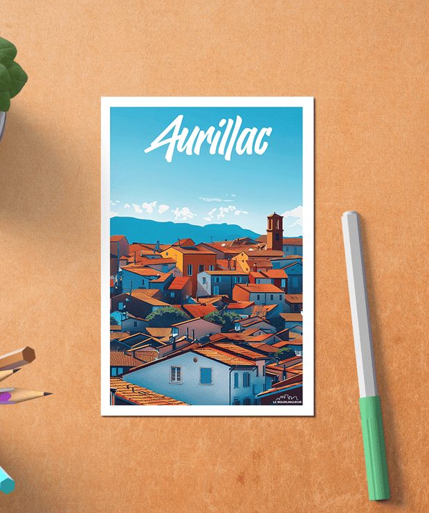 Carte Postale Aurillac
