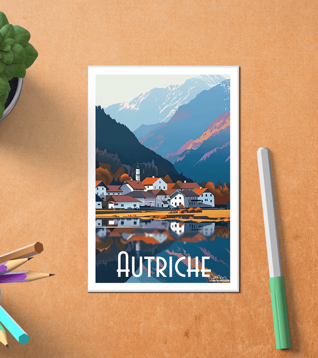 Carte Postale Autriche