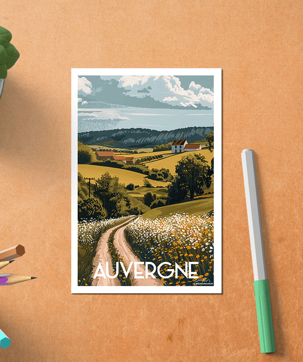 Carte Postale Auvergne