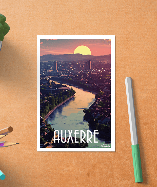 Carte Postale Auxerre