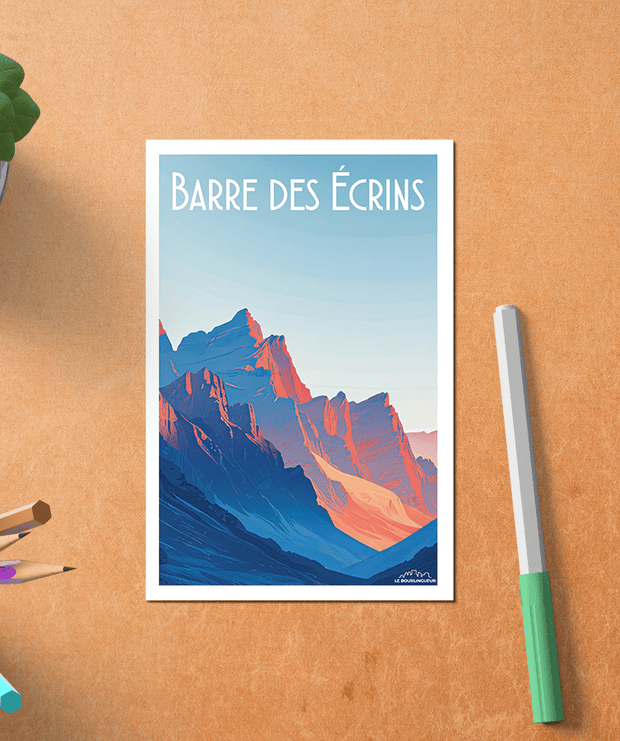 Carte Postale Barre des Ecrins