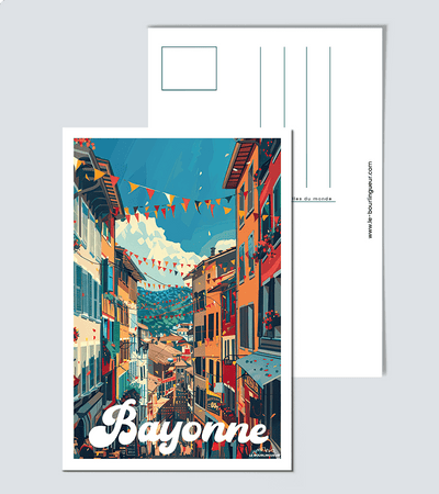 Carte Postale Bayonne en Fête