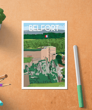 Carte Postale Belfort