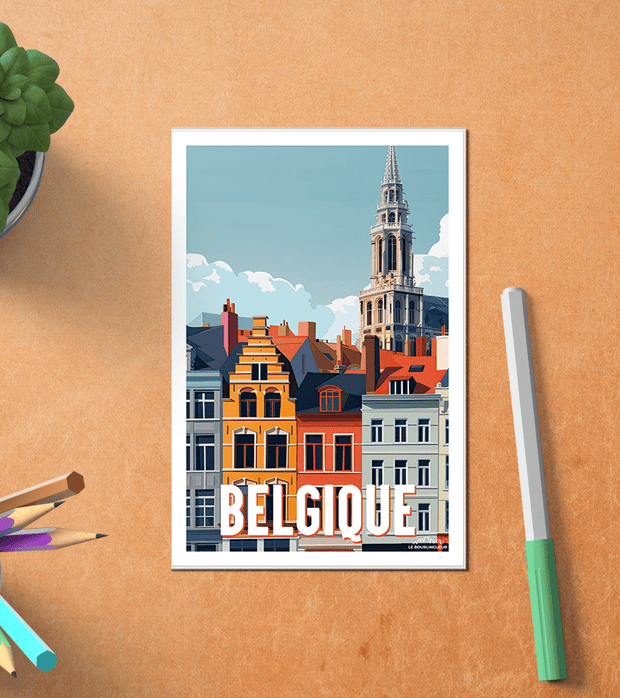 Carte Postale Belgique
