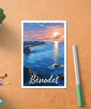 Carte Postale Benodet