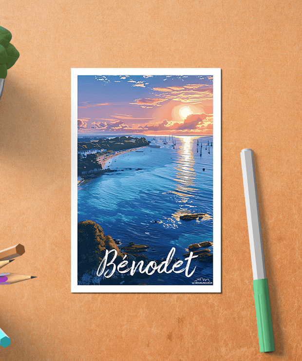 Carte Postale Benodet