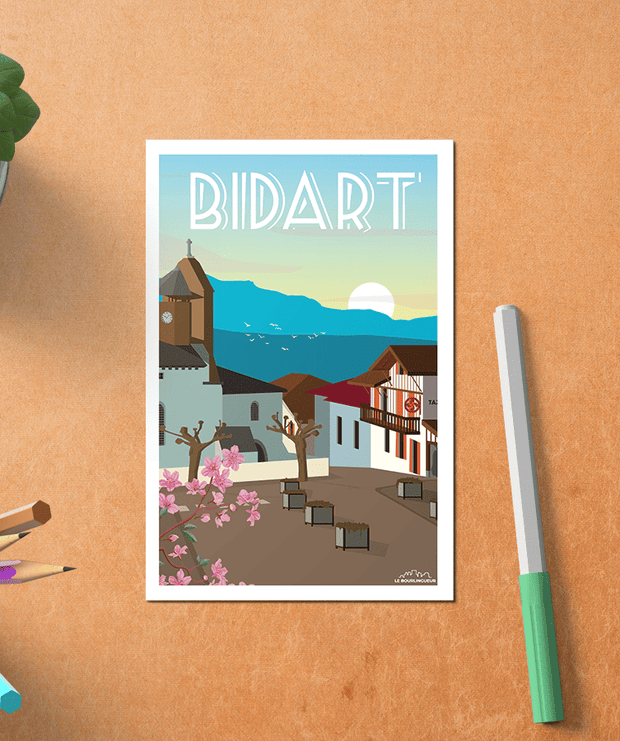 Carte Postale Bidart