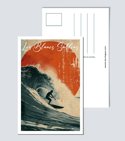 Carte Postale Les Blancs Sablons
