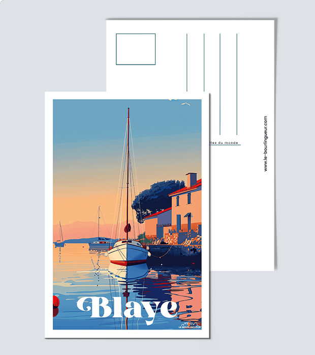 Carte Postale Blaye