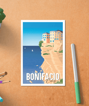 Carte Postale Bonifacio ensoleillé