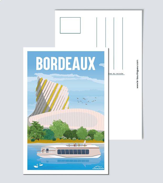 Carte Postale Ville de Bordeaux