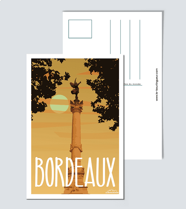 Carte Postale Monument Bordeaux