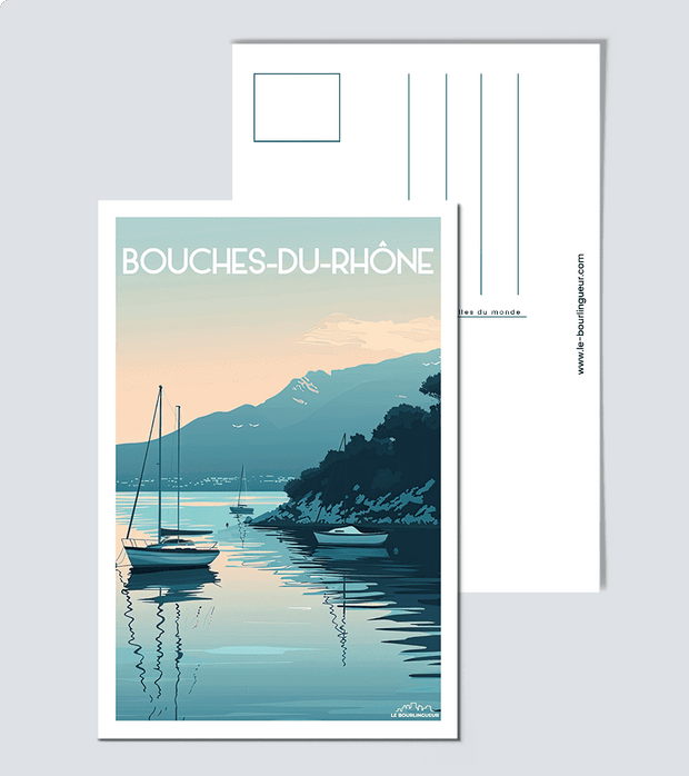 Carte Bouches du Rhone