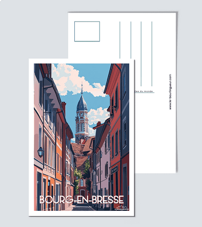 Carte Postale Bourg en Bresse