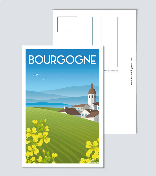 Carte Postale Bourgogne