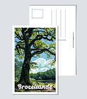 Carte Postale Brocéliande 