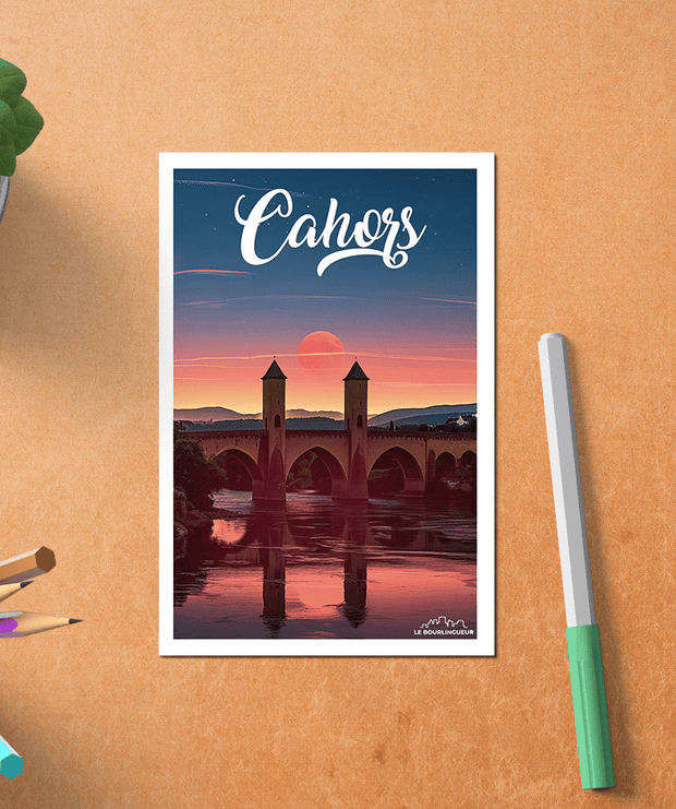 Carte Postale Cahors