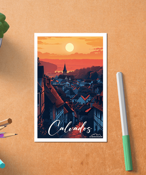 Carte Postale Calvados