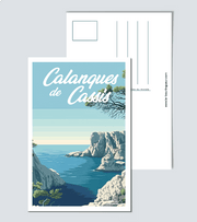 Carte Postale Calanques de Marseille