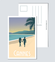 Carte Postale La Plage de Cannes