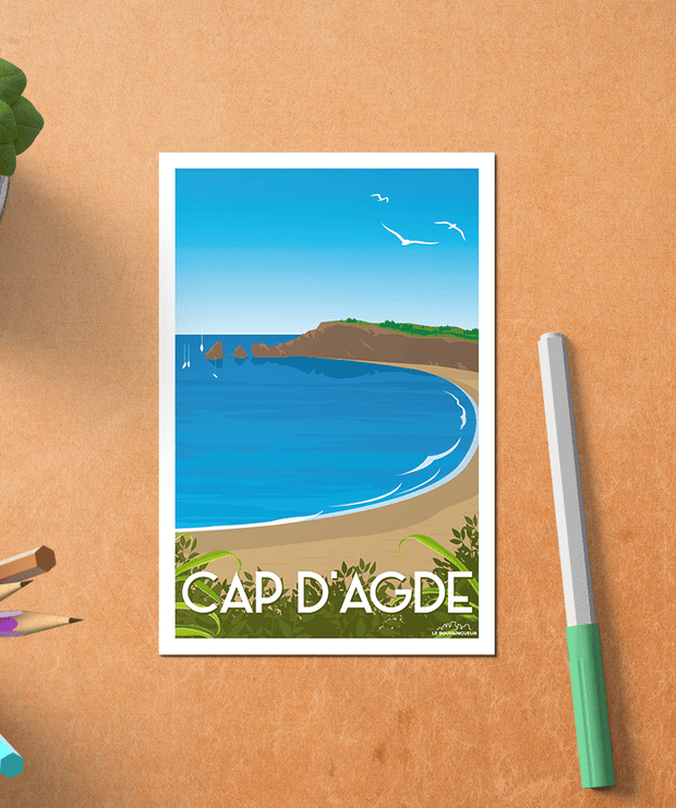 Carte Postale Cap d Agde