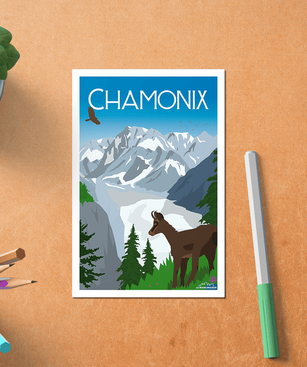 Carte Postale Chamonix