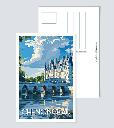 Carte Postale Chenonceau