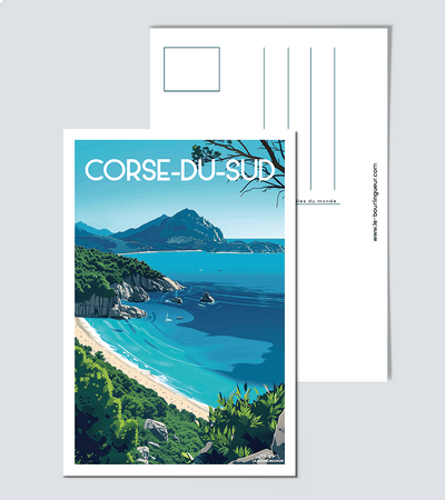 Carte Postale Corse du Sud
