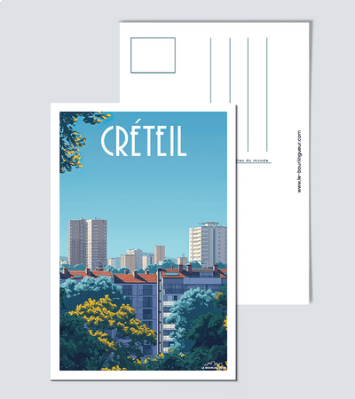 Carte Postale Créteil