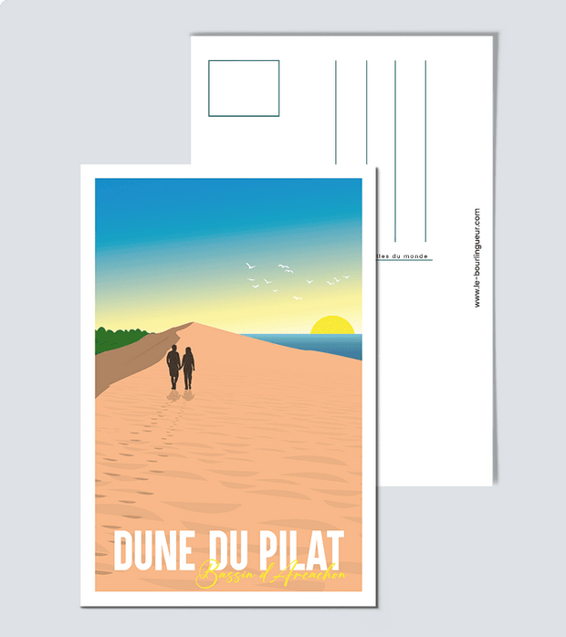 Carte Bassin Arcachon - Dune du Pilat