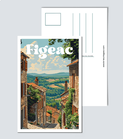 Carte Postale Figeac