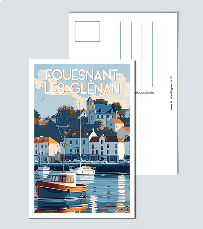 Carte Postale Fouesnant