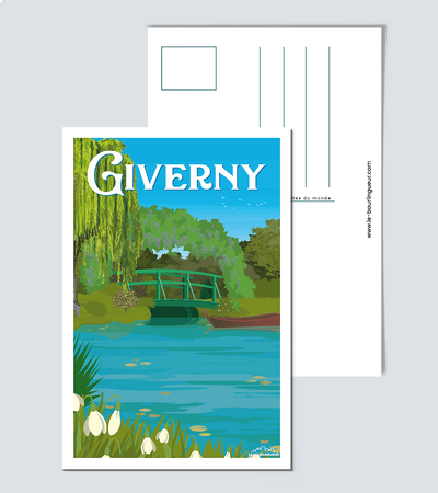 Carte Postale Giverny
