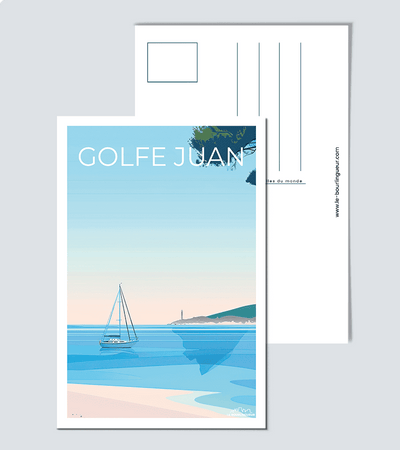 Carte Postale Golfe Juan