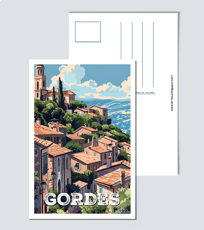 Carte Postale Gordes