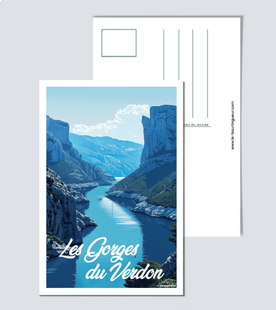 Carte Postale Les Gorges du Verdon