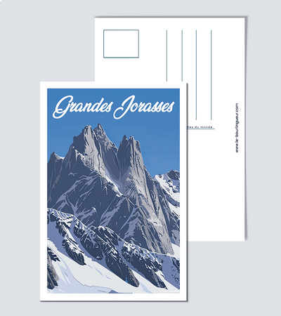 Carte Postale Les Grandes Jorasses