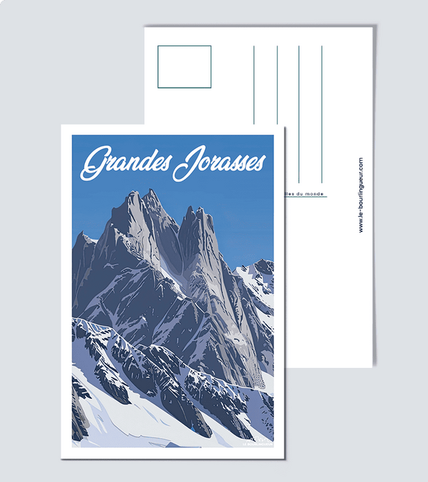 Carte Postale Les Grandes Jorasses