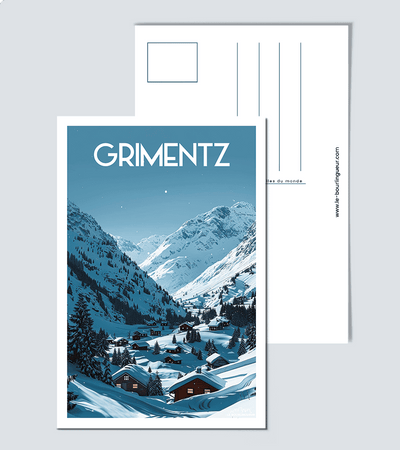 Carte Postale Grimentz