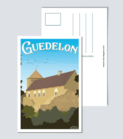 Carte Postale Guedelon