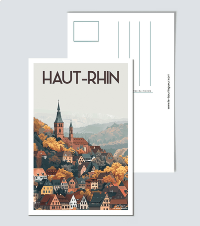 Carte Postale Haut-Rhin