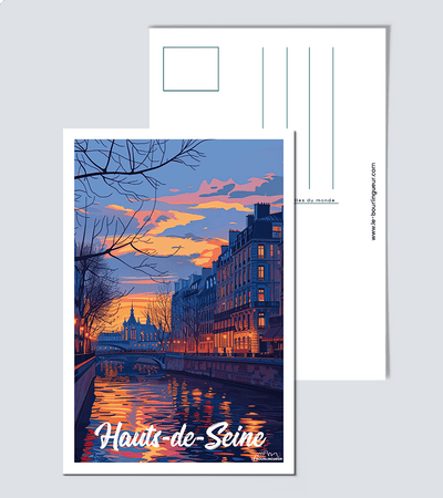 Carte Postale Hauts de Seine