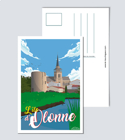 Carte Postale Île d Olonne