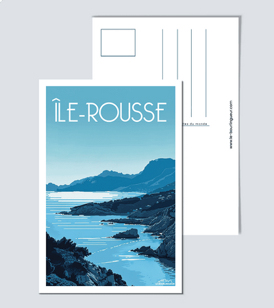 Carte Postale Île Rousse