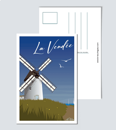 Carte postale La Vendée