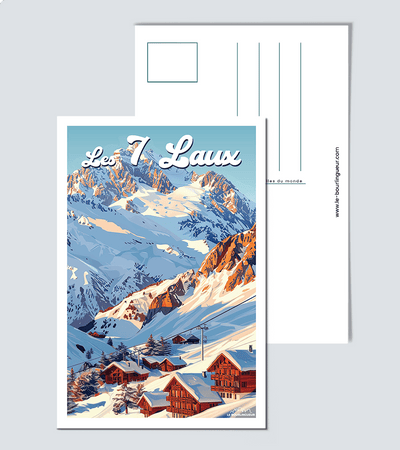 Carte postale Les 7 Laux