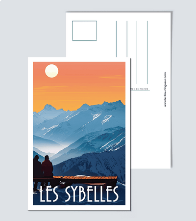 Carte postale Les Sybelles