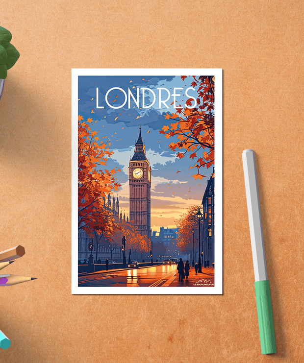 Carte Postale Londres