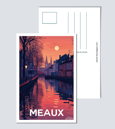 Carte postale Meaux