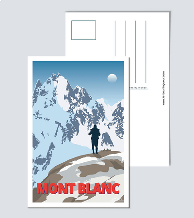 Carte Postale Le Mont Blanc